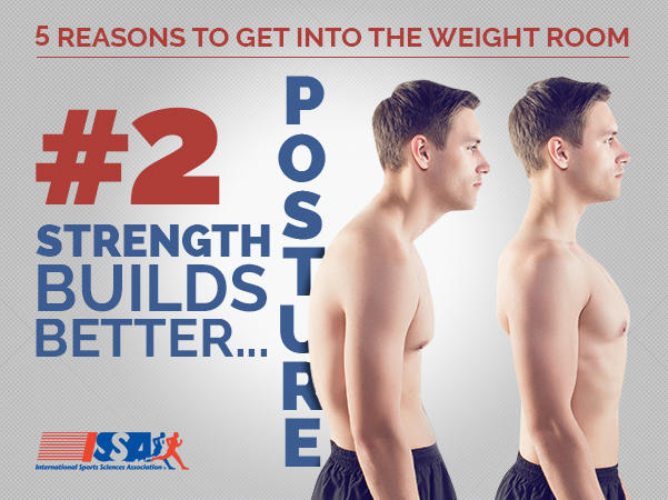 ISSA, International Sports Sciences Association, Certified Personal Trainer, ISSAonline, Strength builds better posture and stability