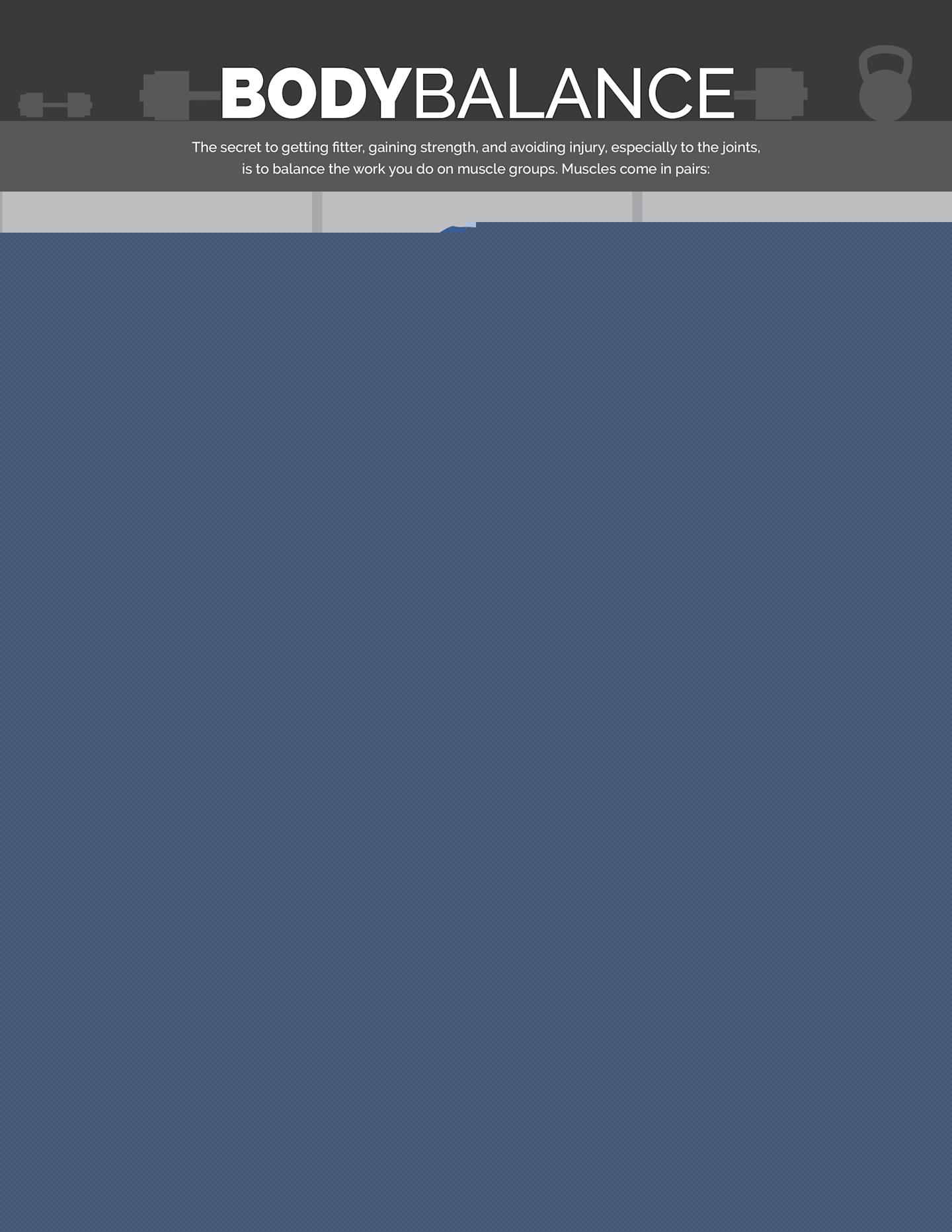 Body Balance Infographics